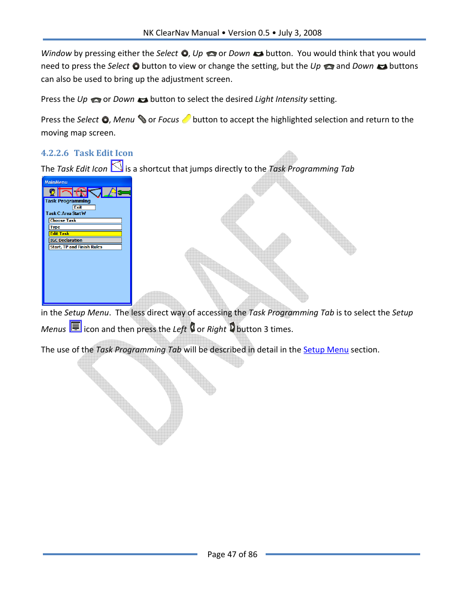 Nielsen-Kellerman ClearNav User Manual | Page 47 / 86