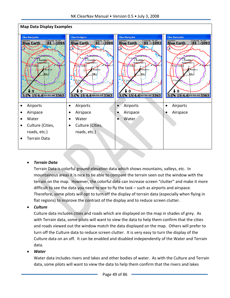 Nielsen-Kellerman ClearNav User Manual | Page 49 / 86