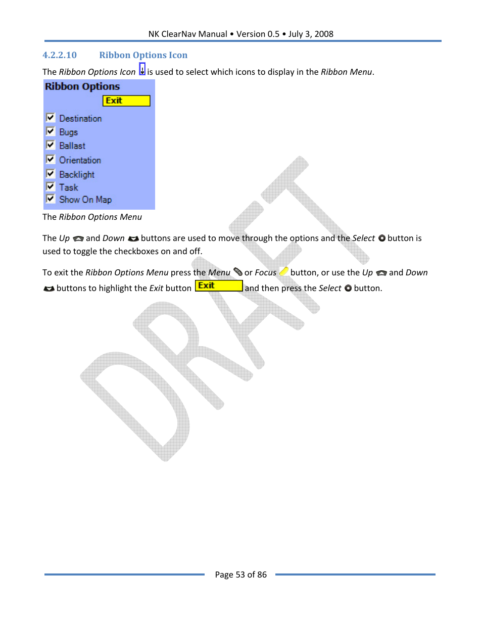 Nielsen-Kellerman ClearNav User Manual | Page 53 / 86