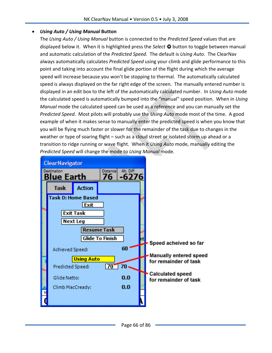 Nielsen-Kellerman ClearNav User Manual | Page 66 / 86