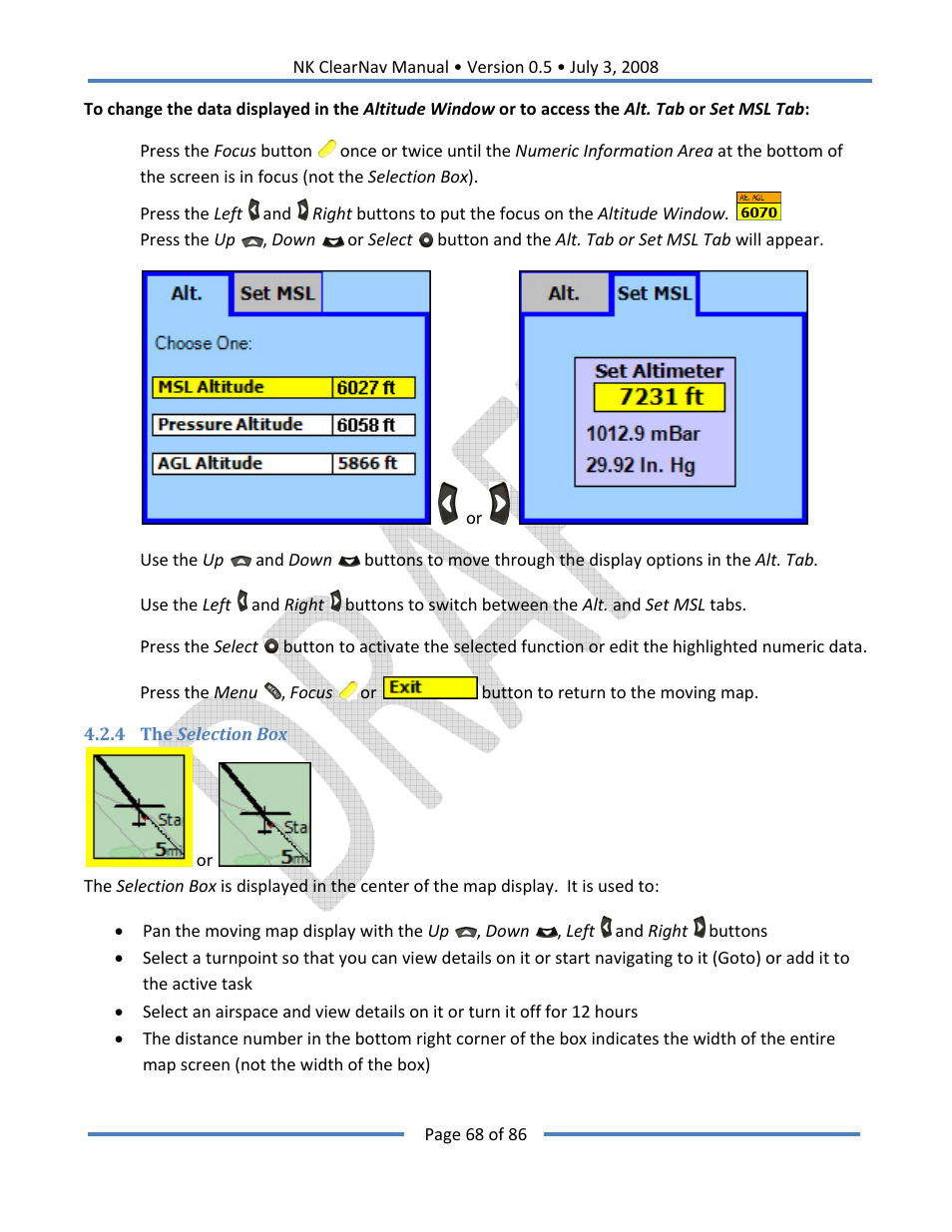 Nielsen-Kellerman ClearNav User Manual | Page 68 / 86