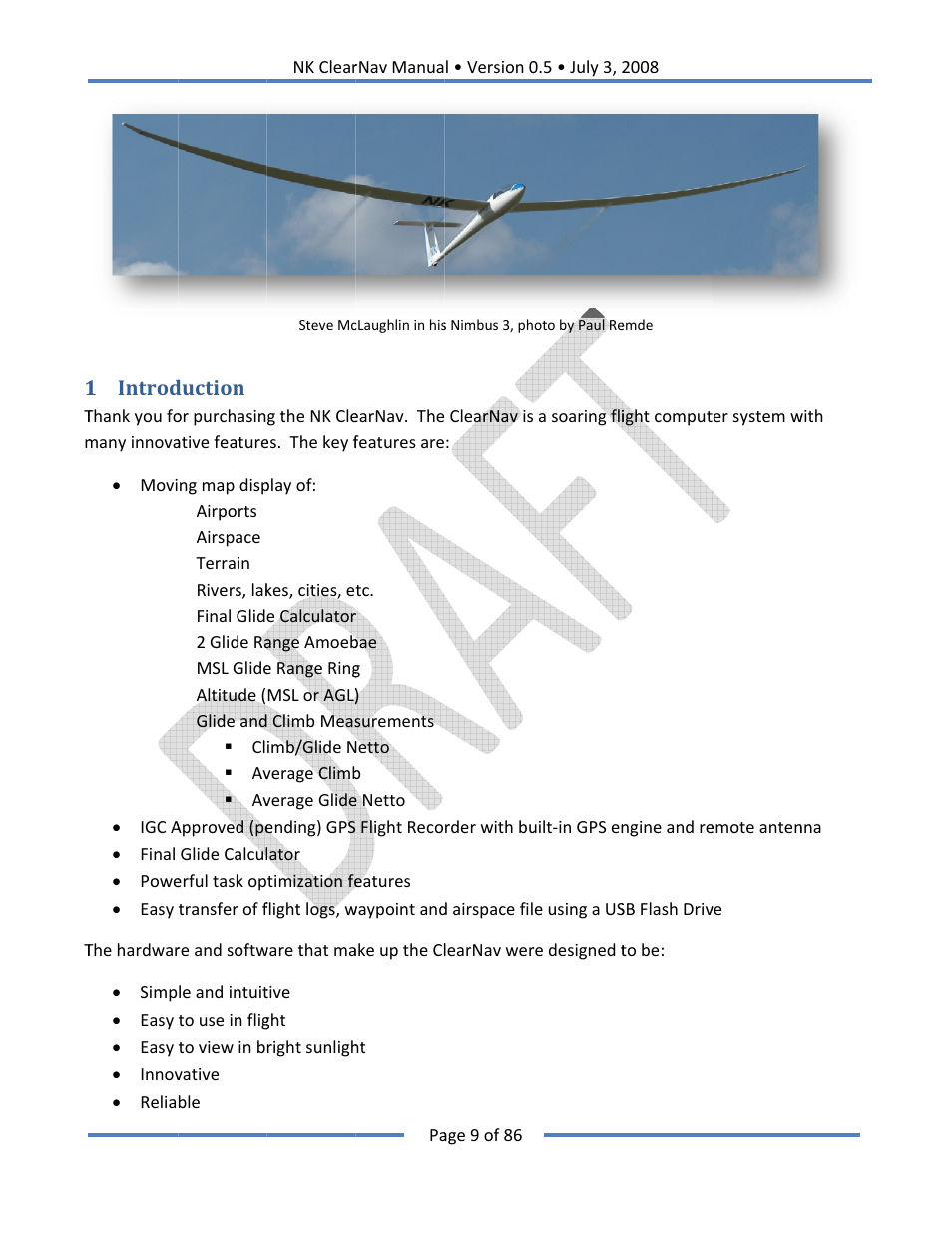 Nielsen-Kellerman ClearNav User Manual | Page 9 / 86