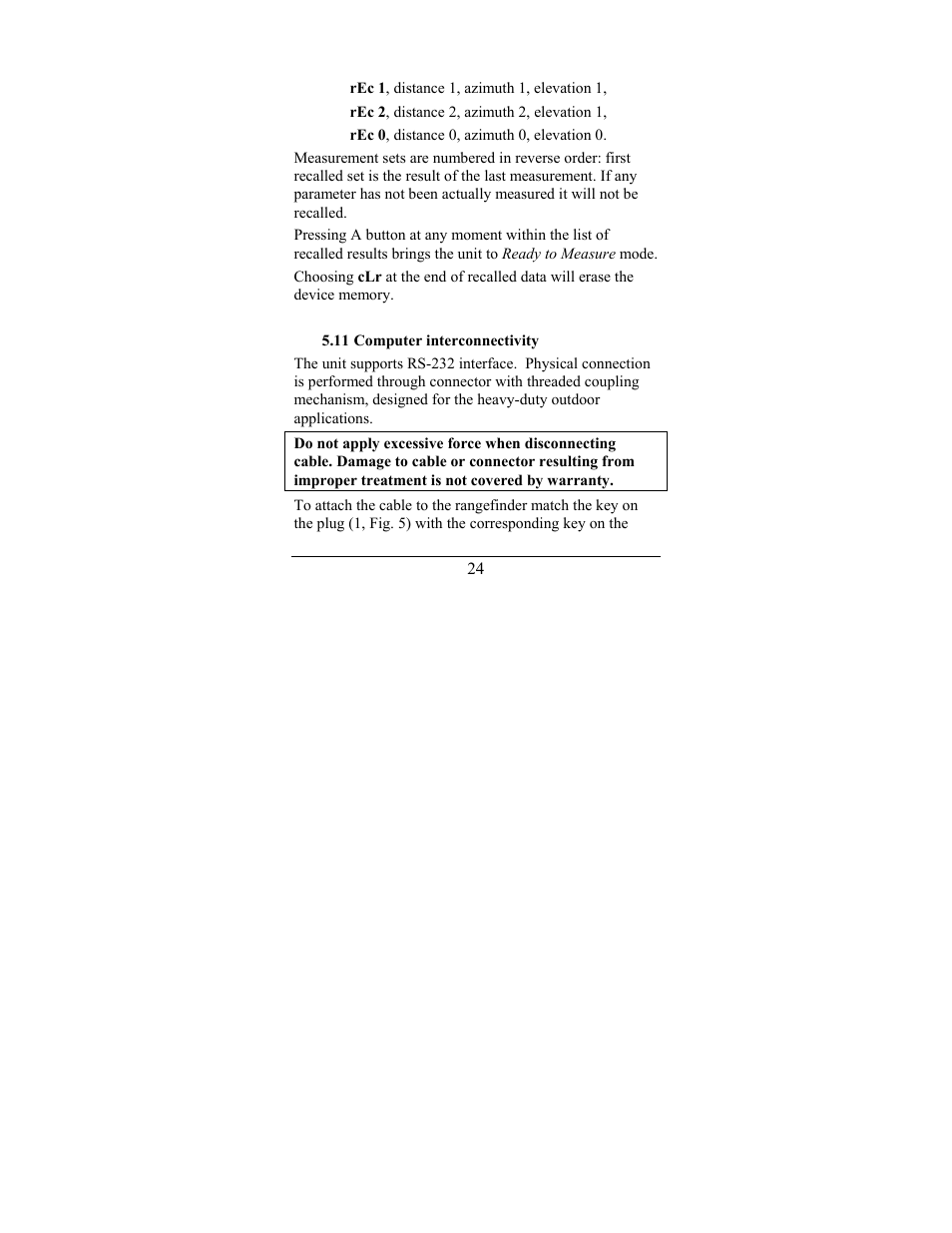 Newcon Optik LRB 4000CI User Manual | Page 25 / 36