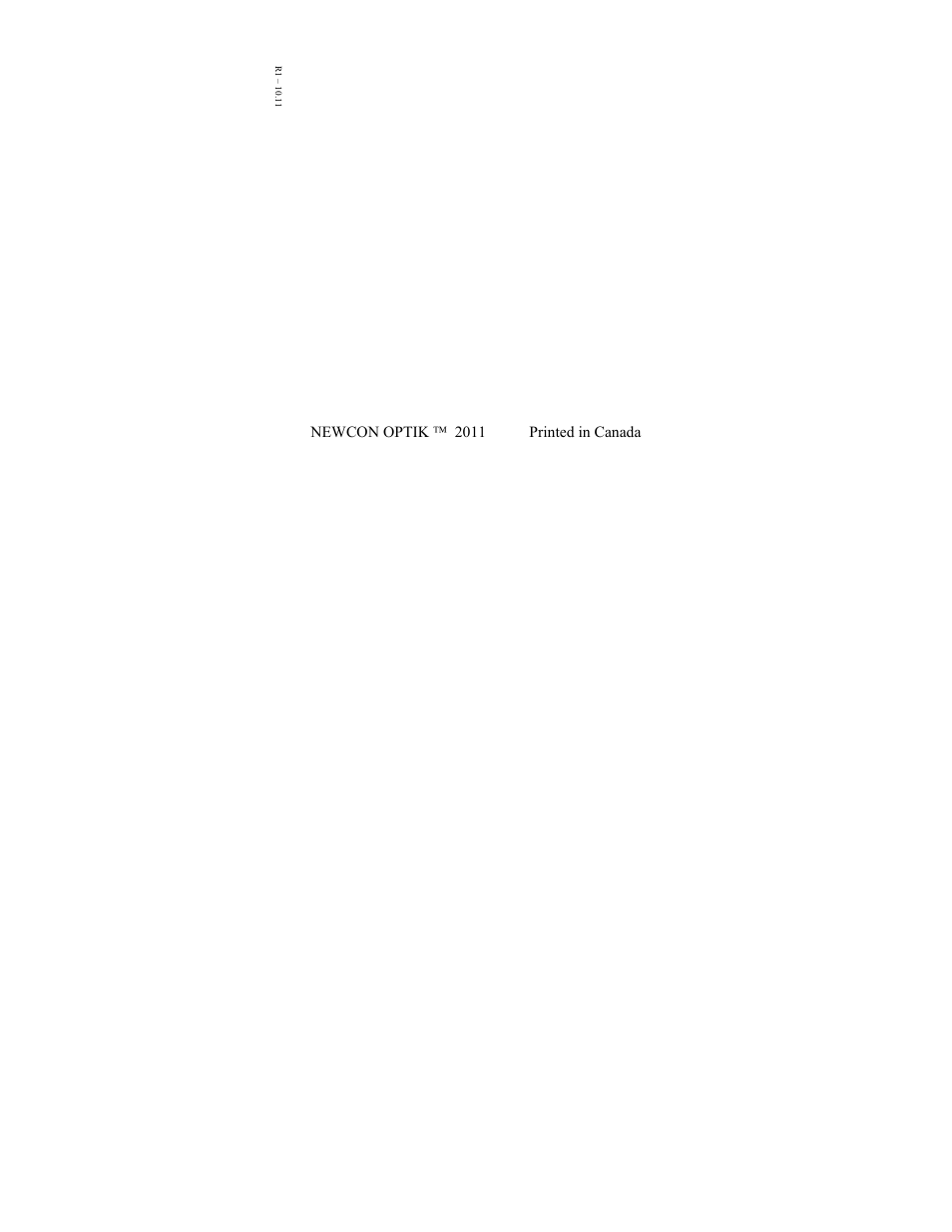 Newcon Optik LRB 4000CI User Manual | Page 36 / 36