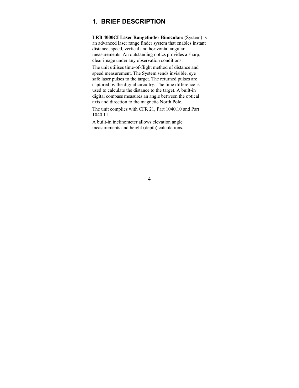 Newcon Optik LRB 4000CI User Manual | Page 5 / 36