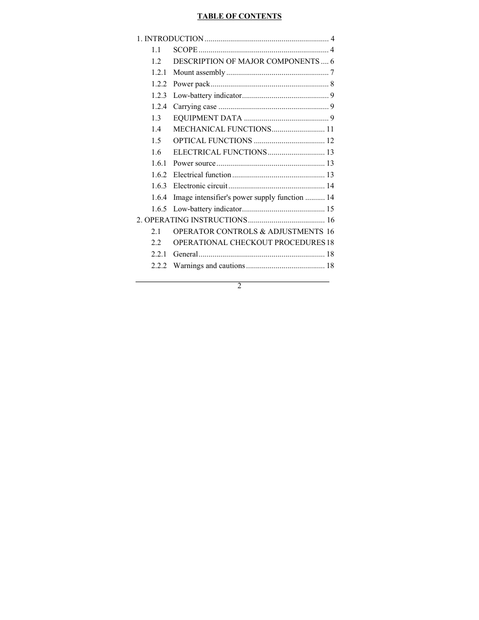 Newcon Optik NVS 6 User Manual | Page 3 / 44