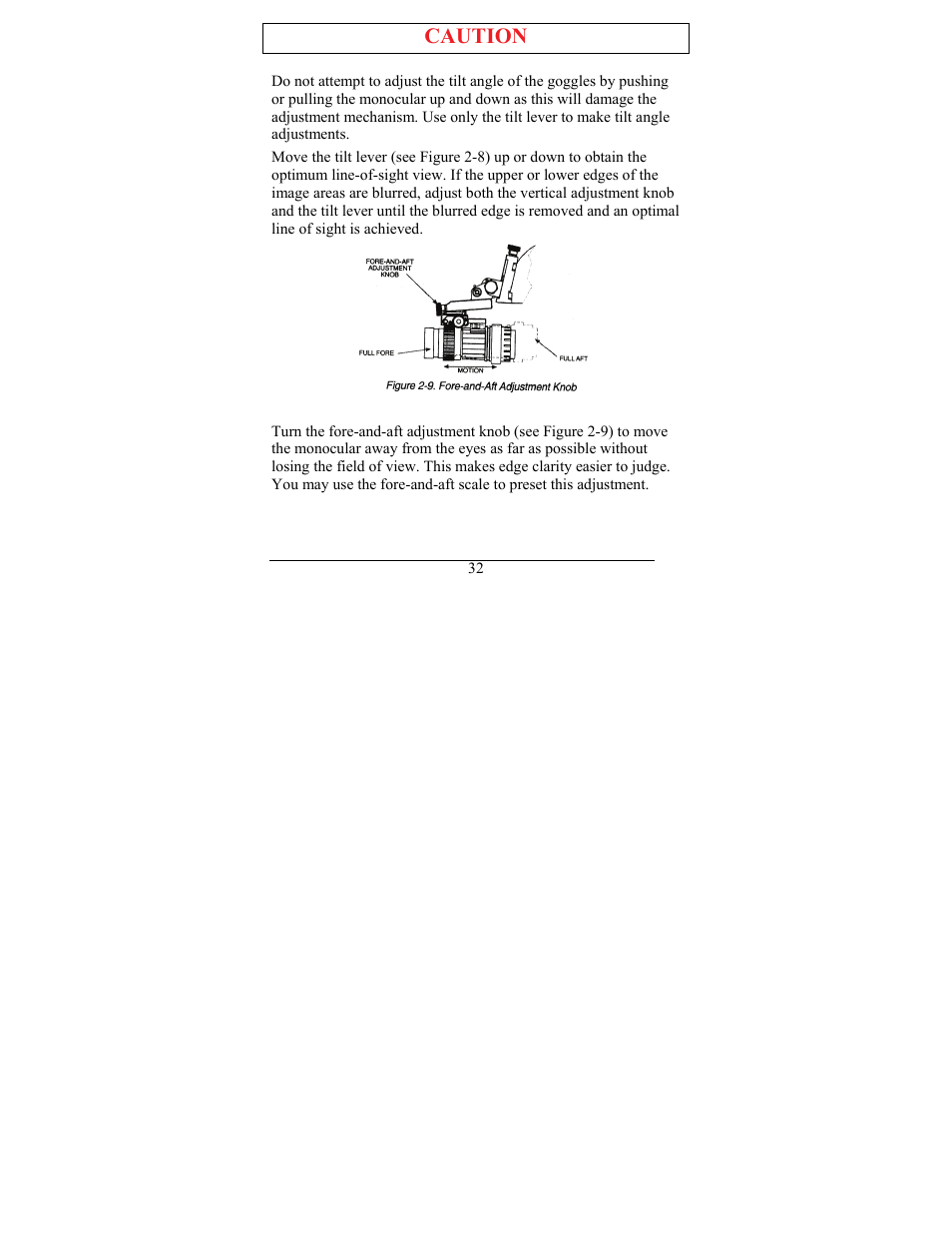 Caution | Newcon Optik NVS 6 User Manual | Page 33 / 44