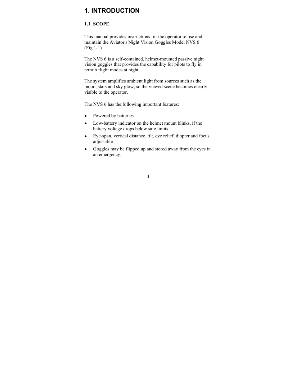 Introduction | Newcon Optik NVS 6 User Manual | Page 5 / 44