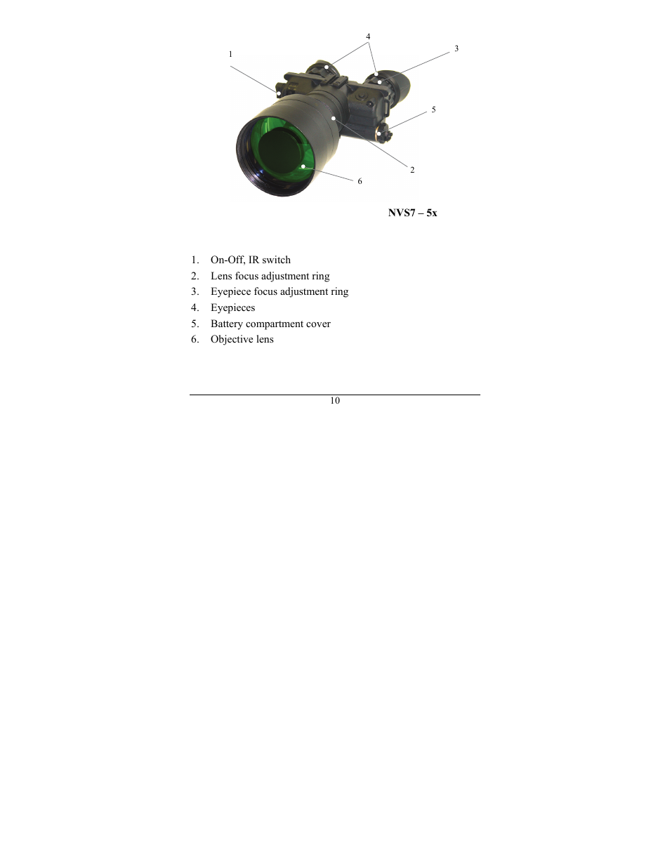 Newcon Optik NVS 7-4X User Manual | Page 13 / 24