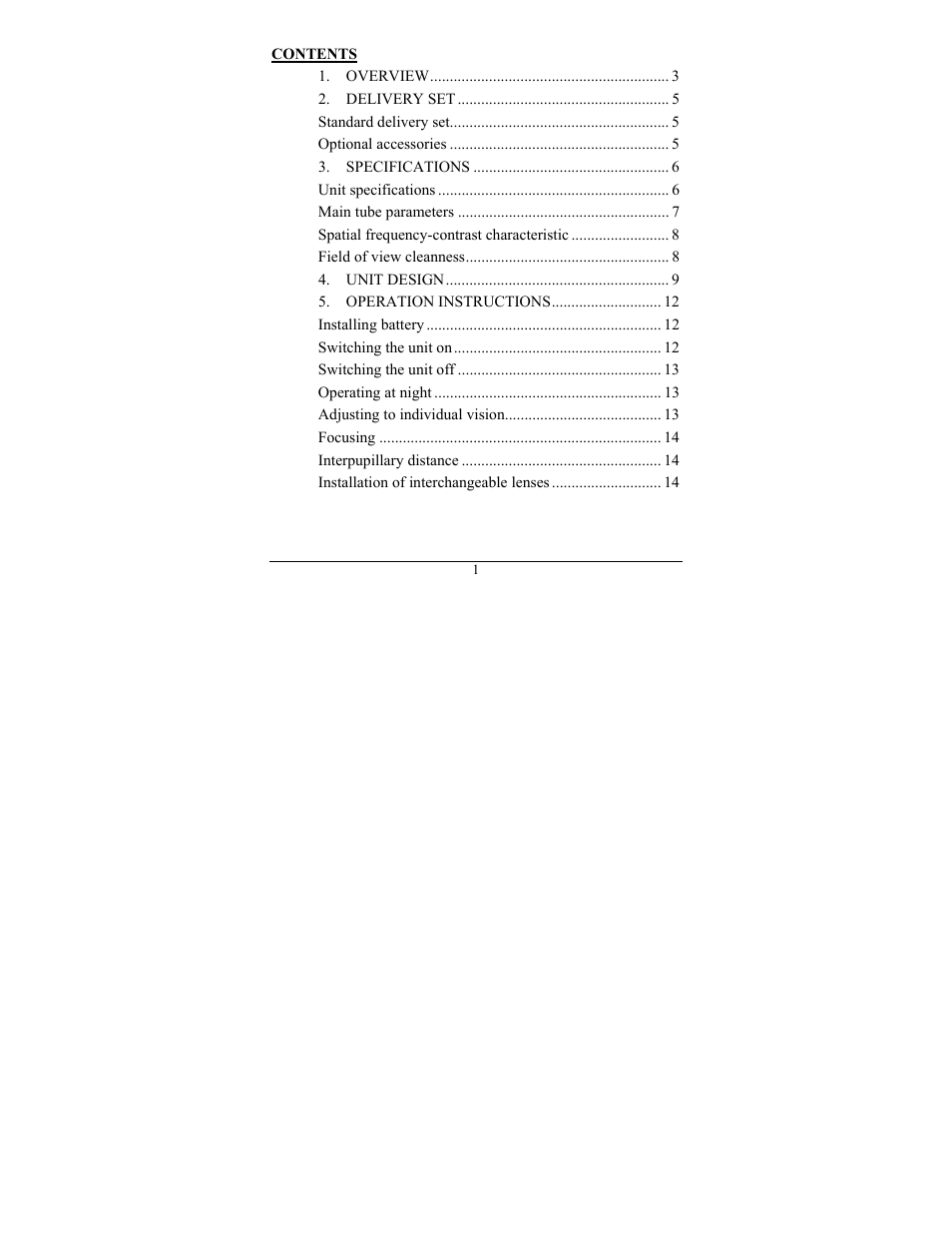 Newcon Optik NVS 7-4X User Manual | Page 4 / 24
