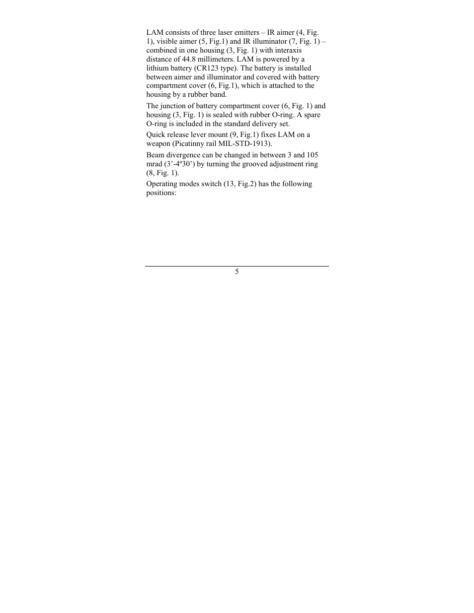 Newcon Optik LAM 3 IR User Manual | Page 9 / 32