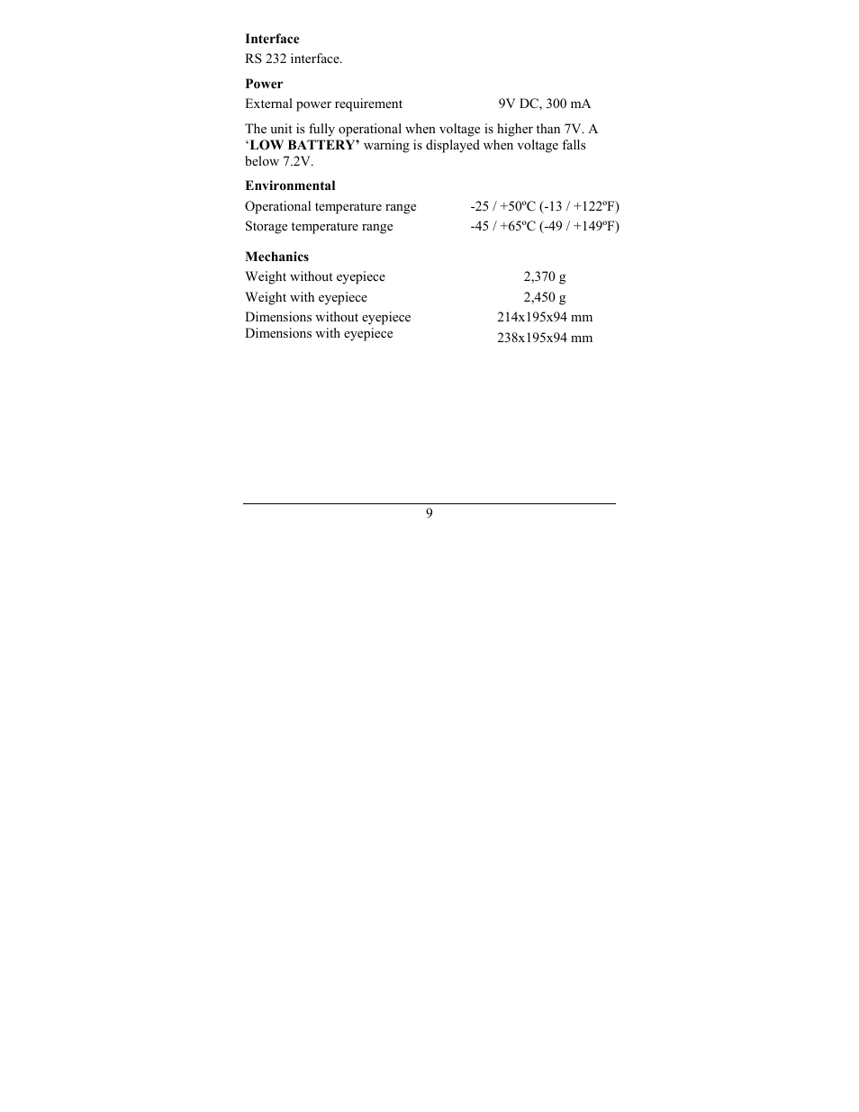 Newcon Optik LRF MOD 4EC User Manual | Page 12 / 40