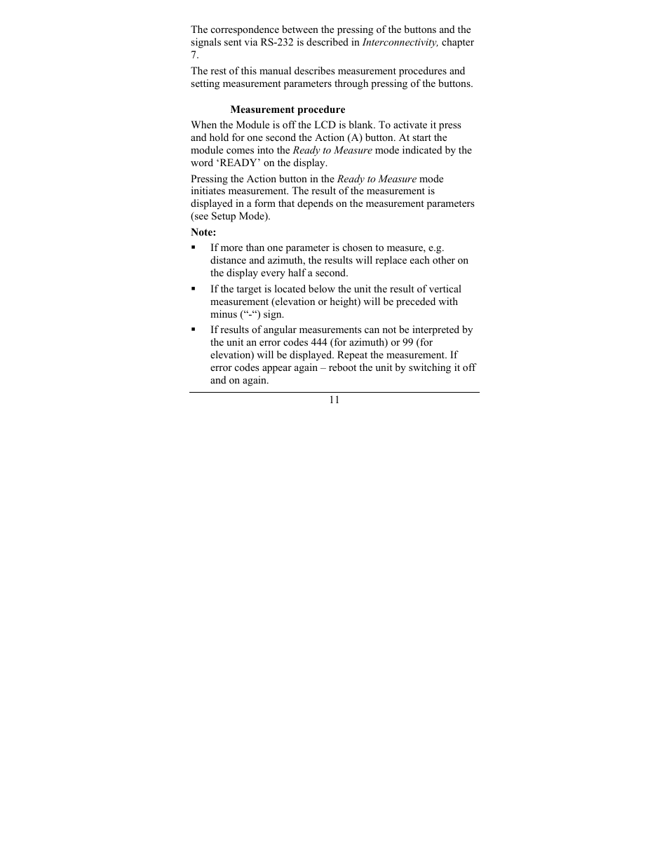 Newcon Optik LRF MOD 4EC User Manual | Page 14 / 40