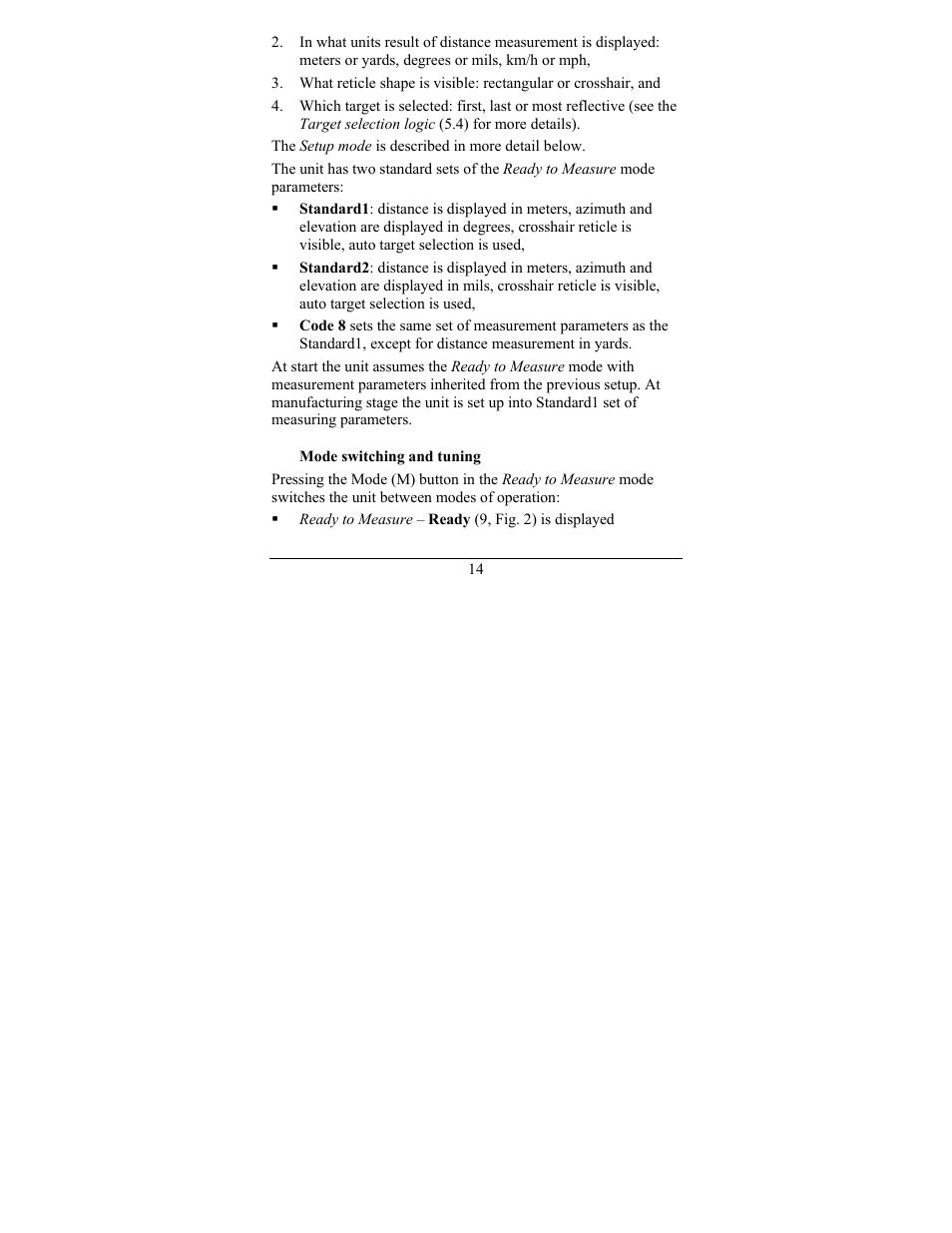 Newcon Optik LRF MOD 4EC User Manual | Page 17 / 40