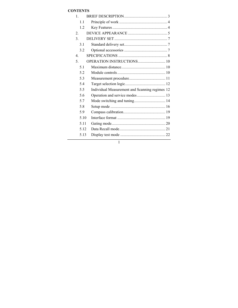 Newcon Optik LRF MOD 4EC User Manual | Page 4 / 40