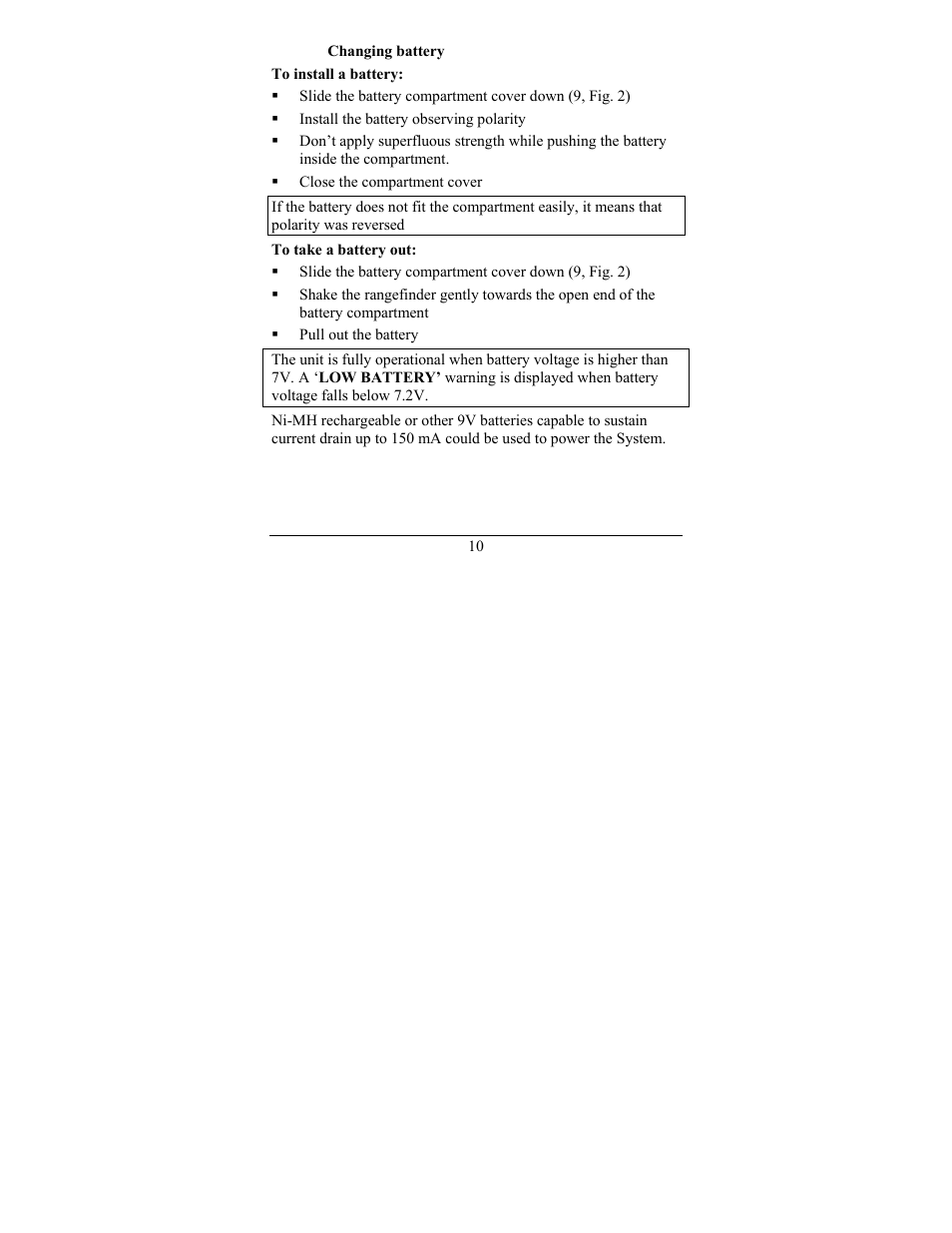 Newcon Optik NEWCON LRM1500SPD User Manual | Page 13 / 24