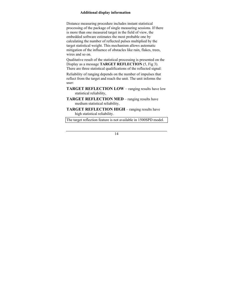 Newcon Optik NEWCON LRM1500SPD User Manual | Page 17 / 24