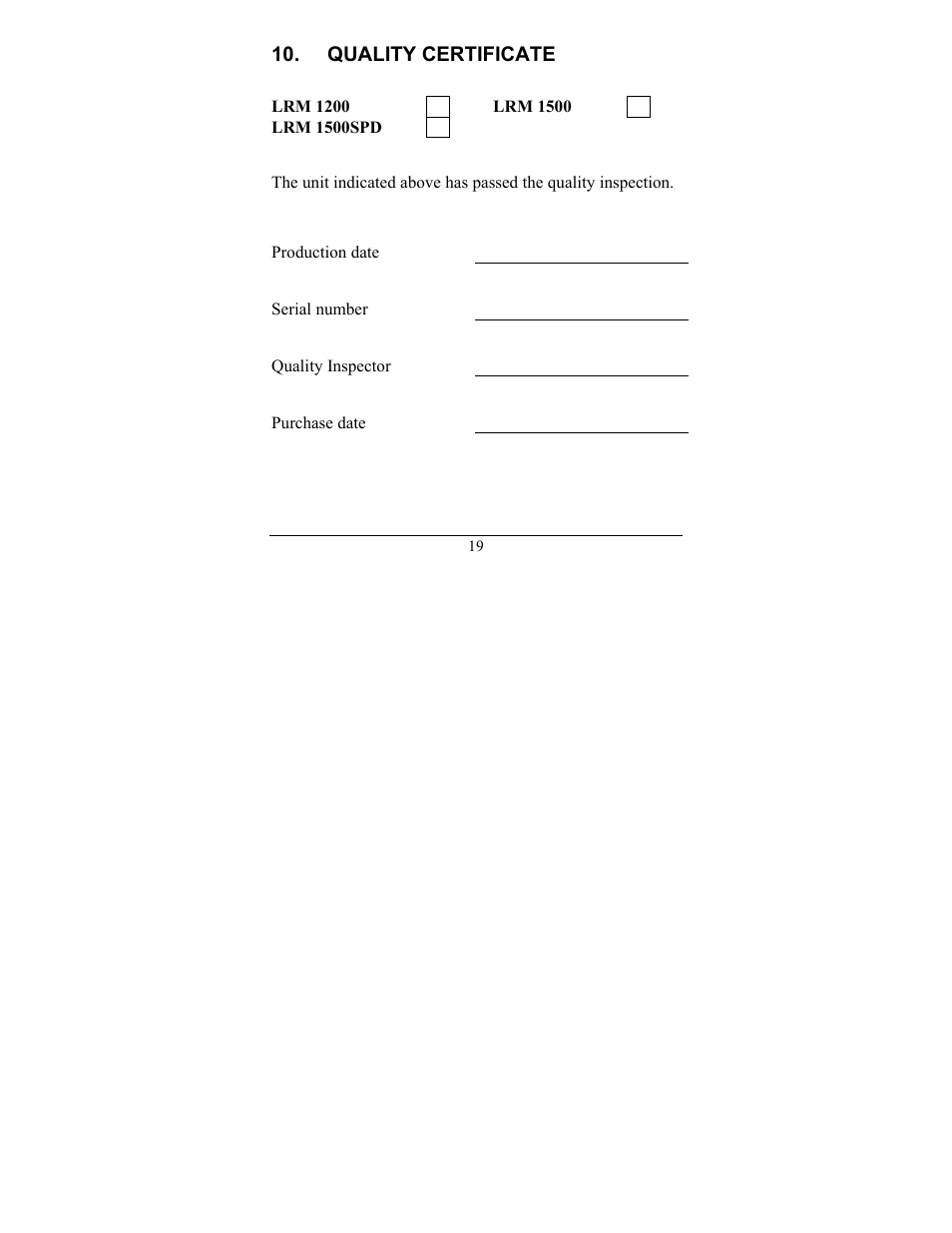 Newcon Optik NEWCON LRM1500SPD User Manual | Page 22 / 24