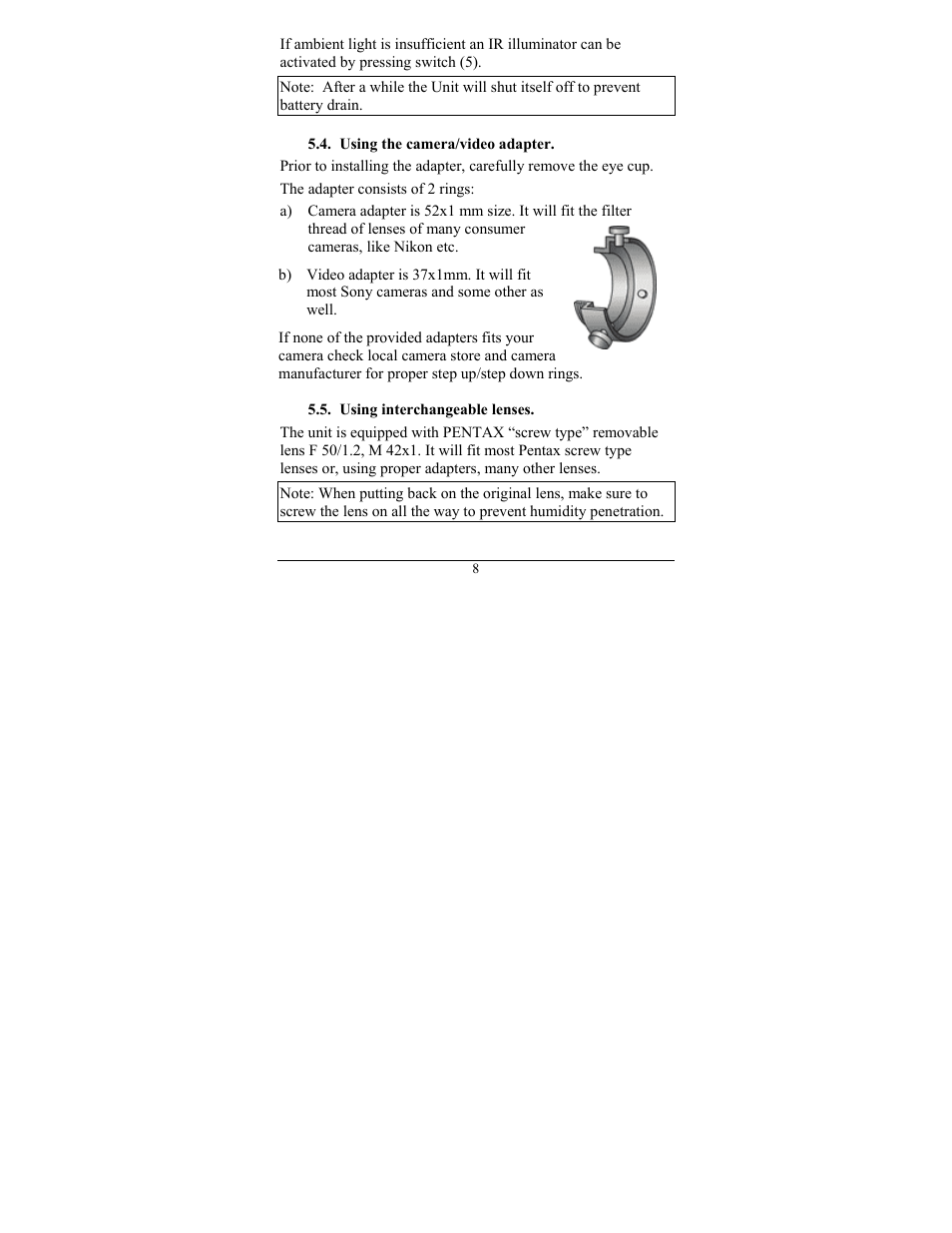 Newcon Optik 150 User Manual | Page 12 / 20
