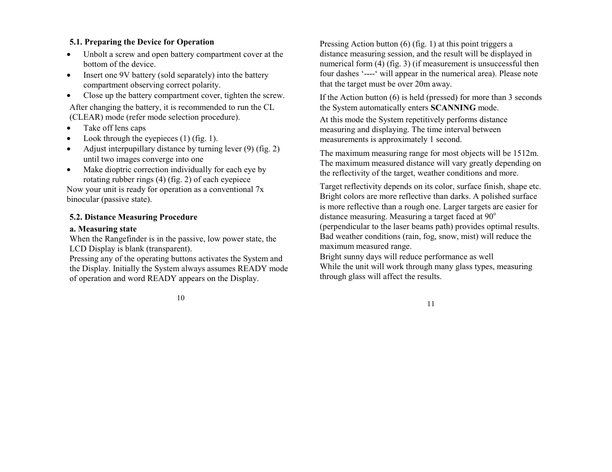 Newcon Optik LRB 7x50 User Manual | Page 10 / 10