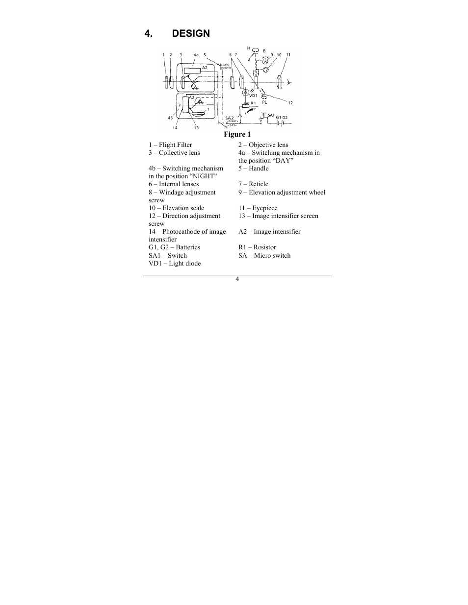 Design | Newcon Optik DAY/NIGHT VISION SCOPE NVS 10MG User Manual | Page 8 / 28