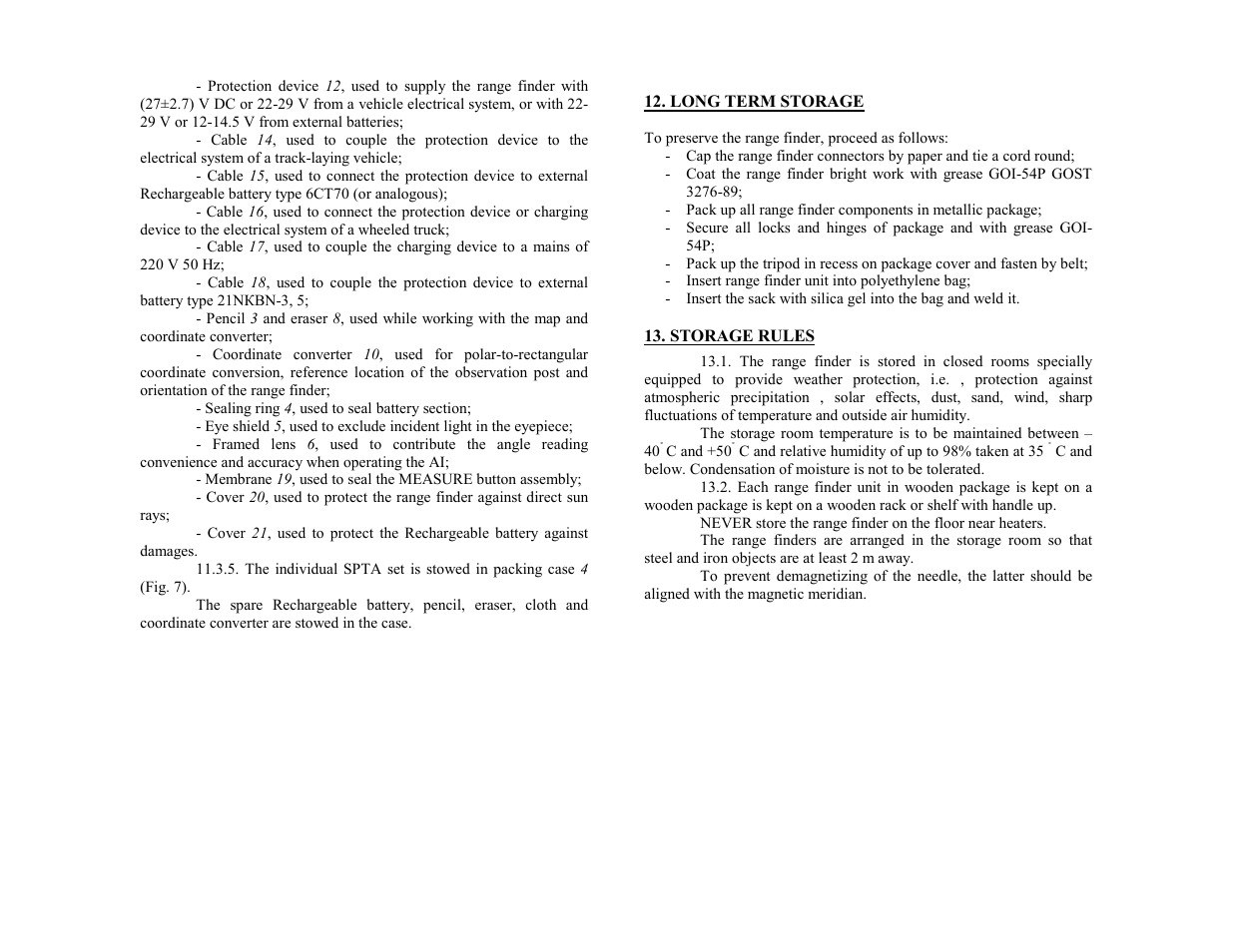 Newcon Optik NEWCON PHANTOM 20 User Manual | Page 19 / 27