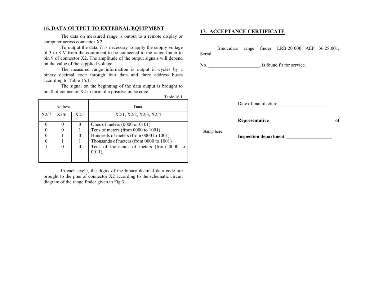 Newcon Optik NEWCON PHANTOM 20 User Manual | Page 22 / 27