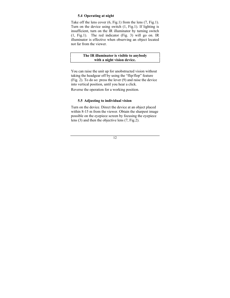 Newcon Optik NV66-G2 User Manual | Page 16 / 28