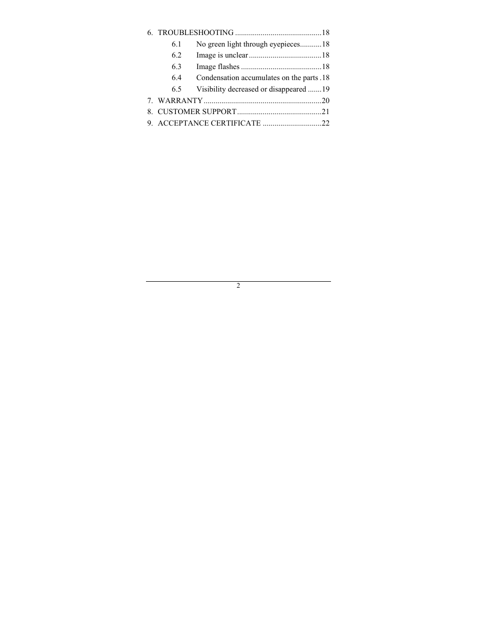Newcon Optik NV66-G2 User Manual | Page 6 / 28