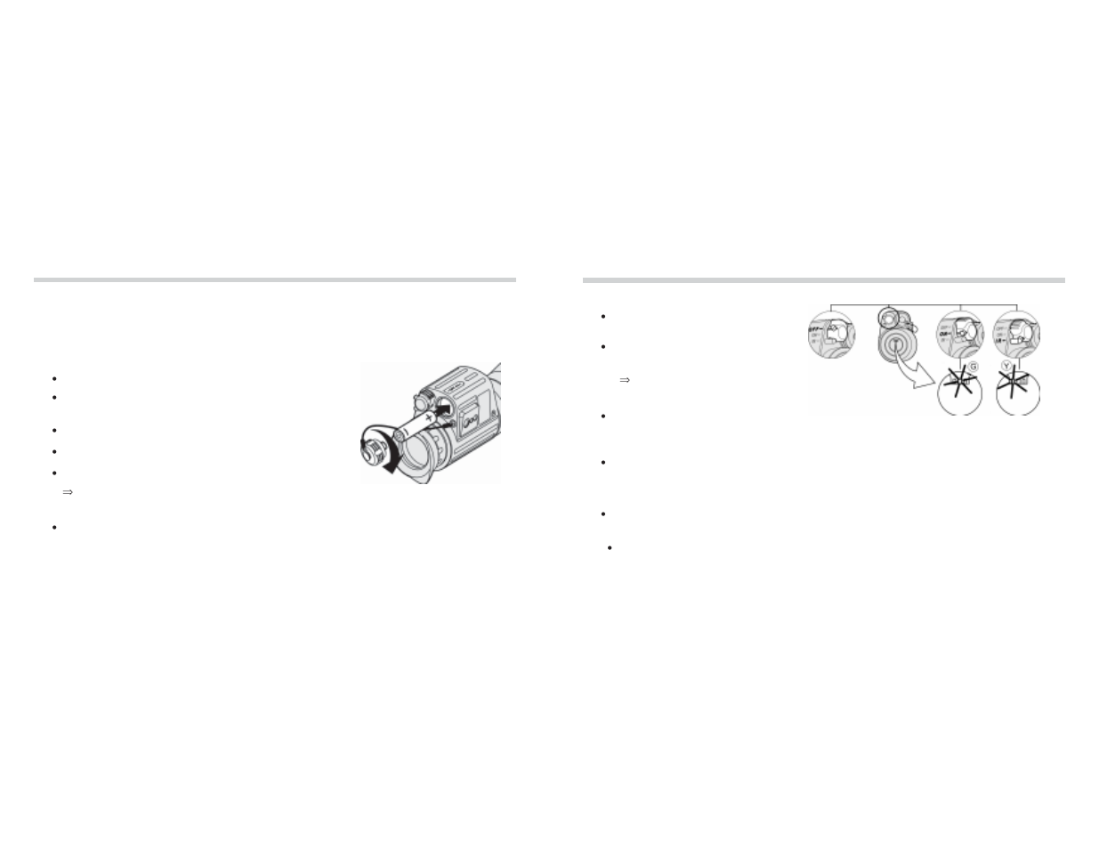 Operation instructions (con’t), Operation instructions | Newcon Optik NIGHT VISION MONOCULAR User Manual | Page 8 / 13