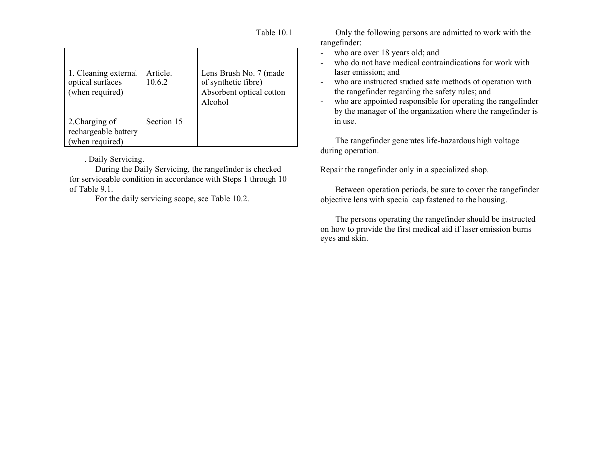 Newcon Optik LRB 20000 User Manual | Page 19 / 30