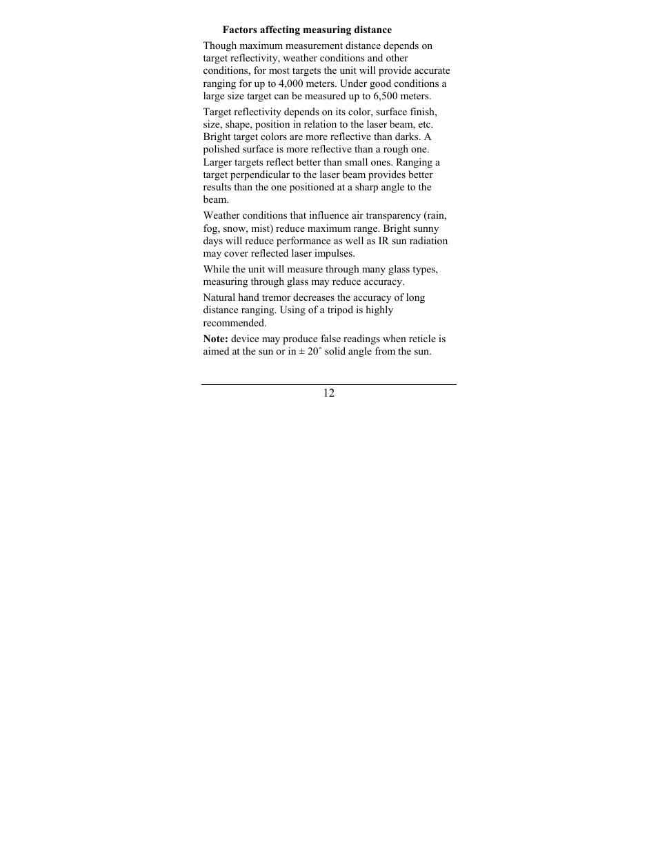 Newcon Optik LRB 6000CI User Manual | Page 16 / 36