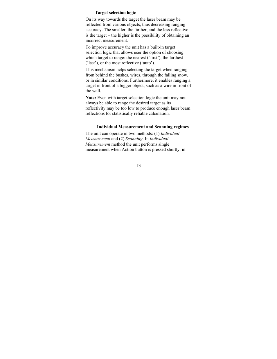 Newcon Optik LRB 6000CI User Manual | Page 17 / 36
