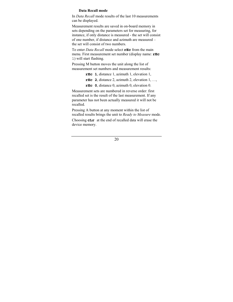 Newcon Optik LRB 6000CI User Manual | Page 24 / 36