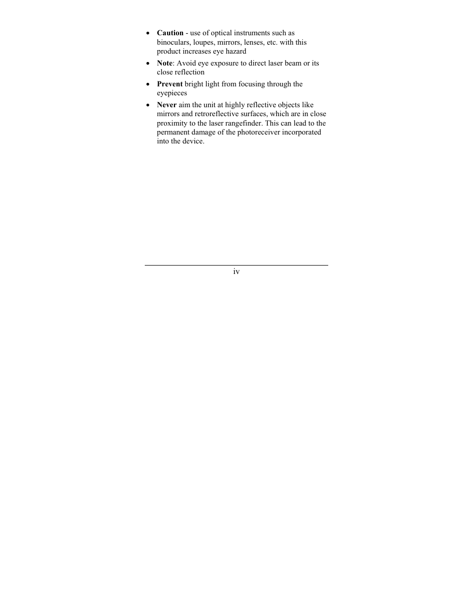 Newcon Optik LRB 6000CI User Manual | Page 4 / 36