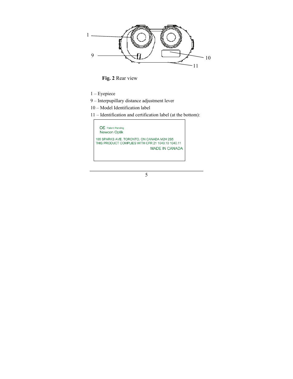 Newcon Optik LRB 6000CI User Manual | Page 9 / 36
