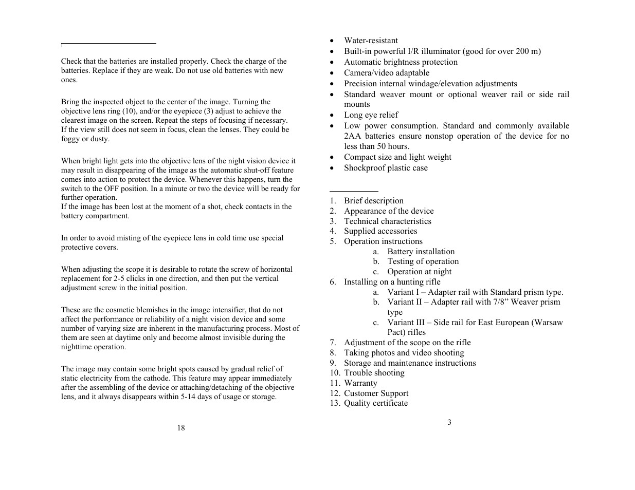 Newcon Optik DN482 User Manual | Page 3 / 10