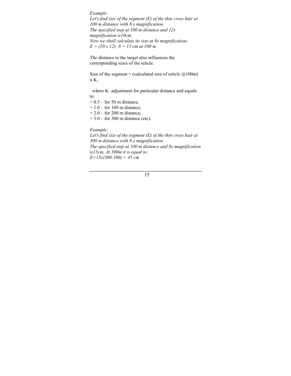 Newcon Optik NC 3-12X50 User Manual | Page 15 / 32