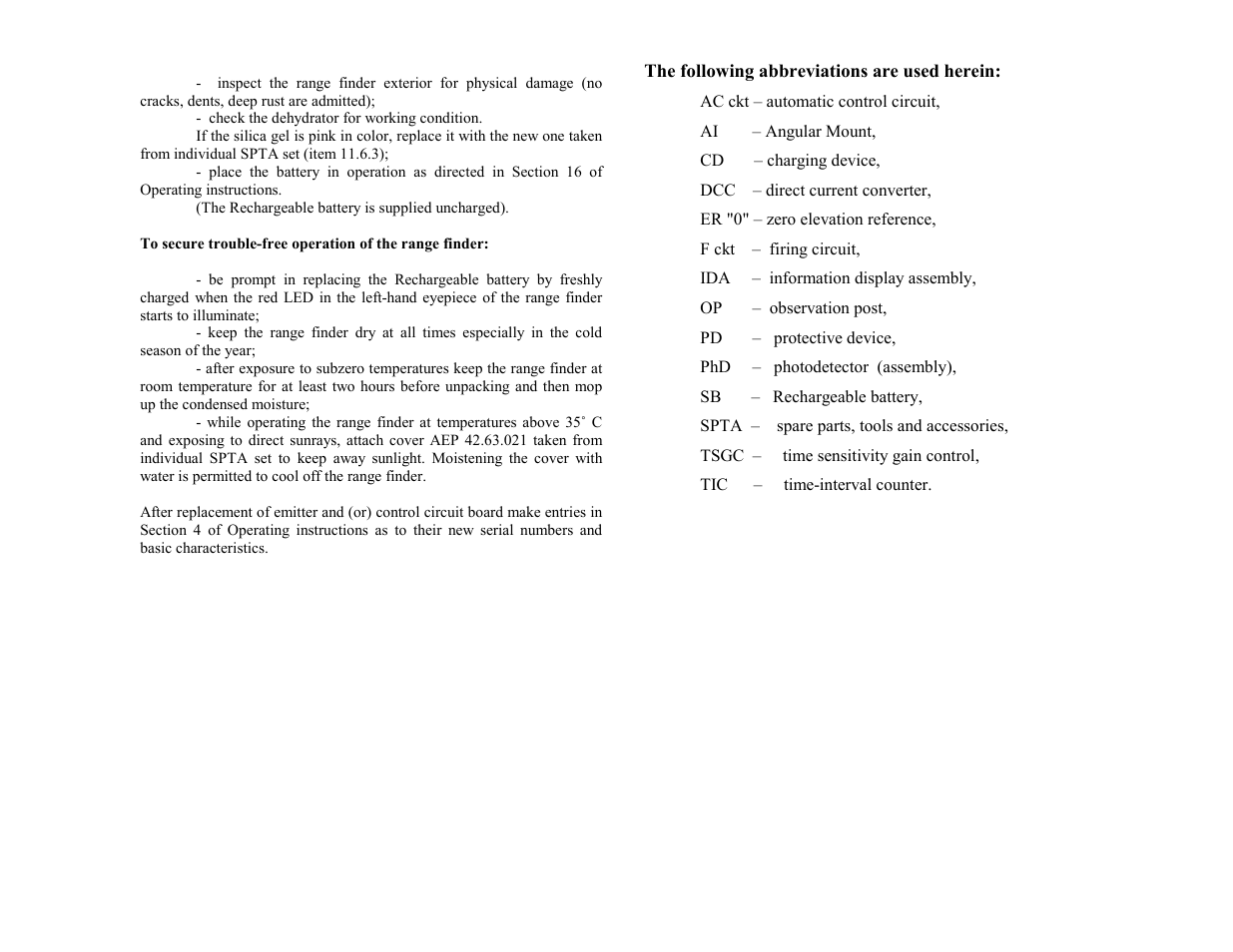 Newcon Optik LRB 20 000 User Manual | Page 3 / 27