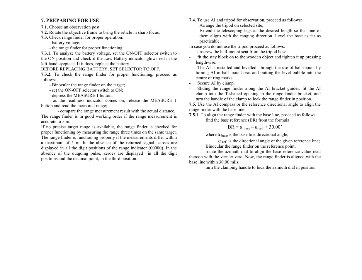 Newcon Optik LRB 20 000 User Manual | Page 9 / 27