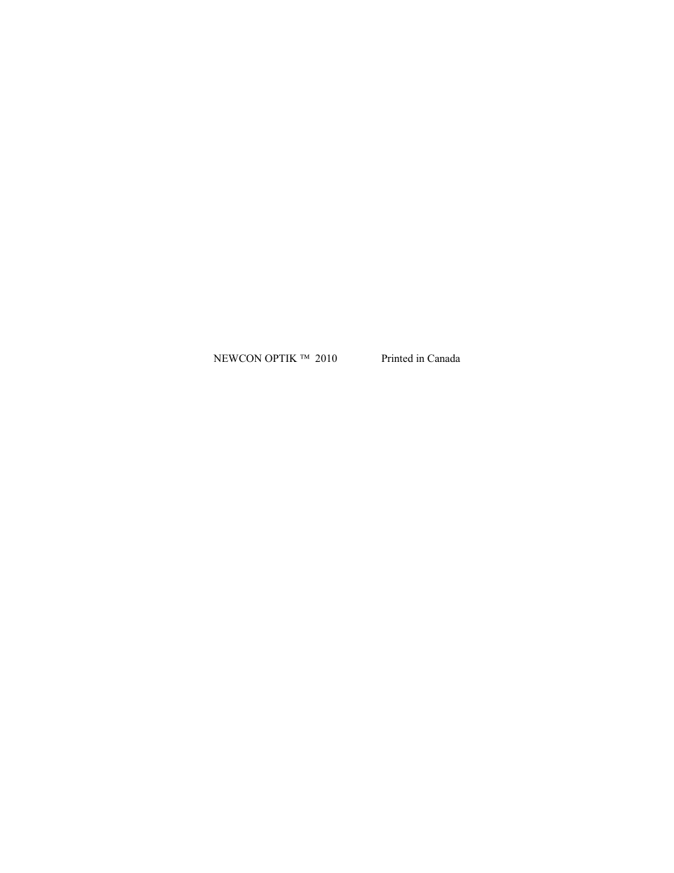 Newcon Optik NVS 4 User Manual | Page 20 / 20