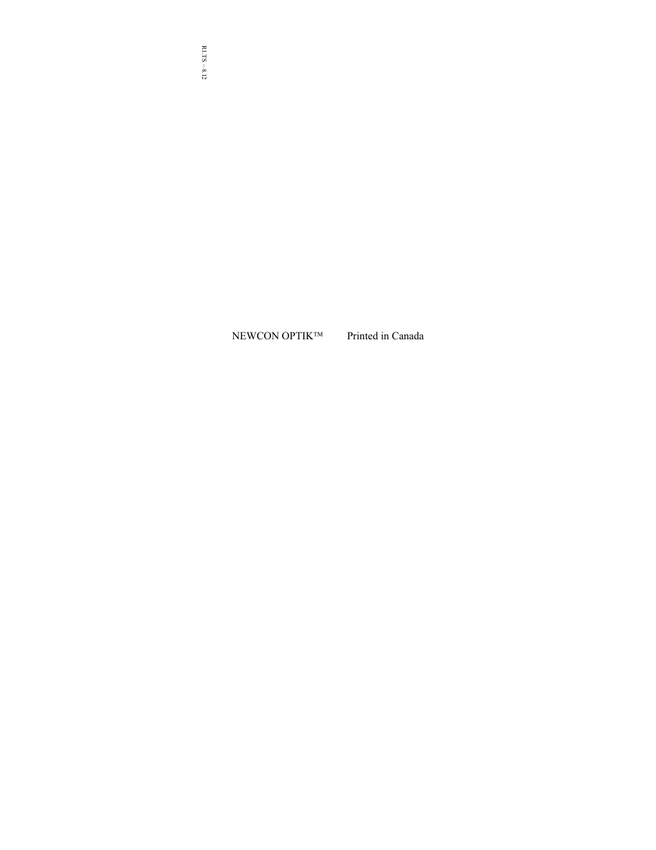 Newcon Optik LRB 3000PRO User Manual | Page 28 / 28