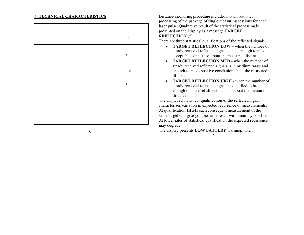 Newcon Optik NEWCON LRB 3000 PRO User Manual | Page 8 / 14