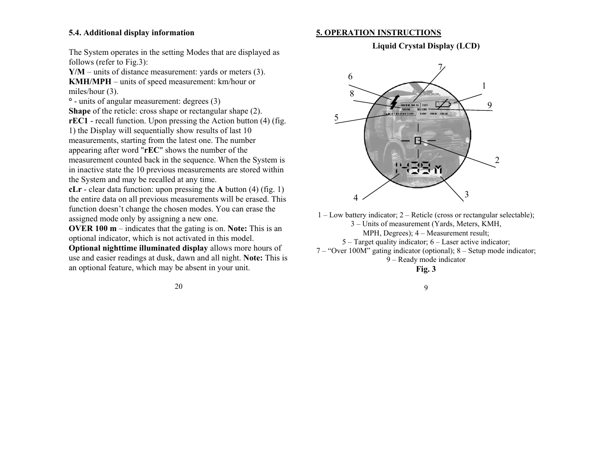 Newcon Optik NEWCON LRB 3000 PRO User Manual | Page 9 / 14