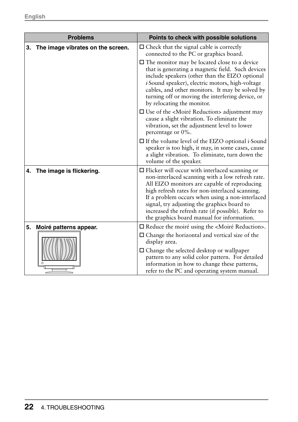 Eizo T566 User Manual | Page 22 / 36