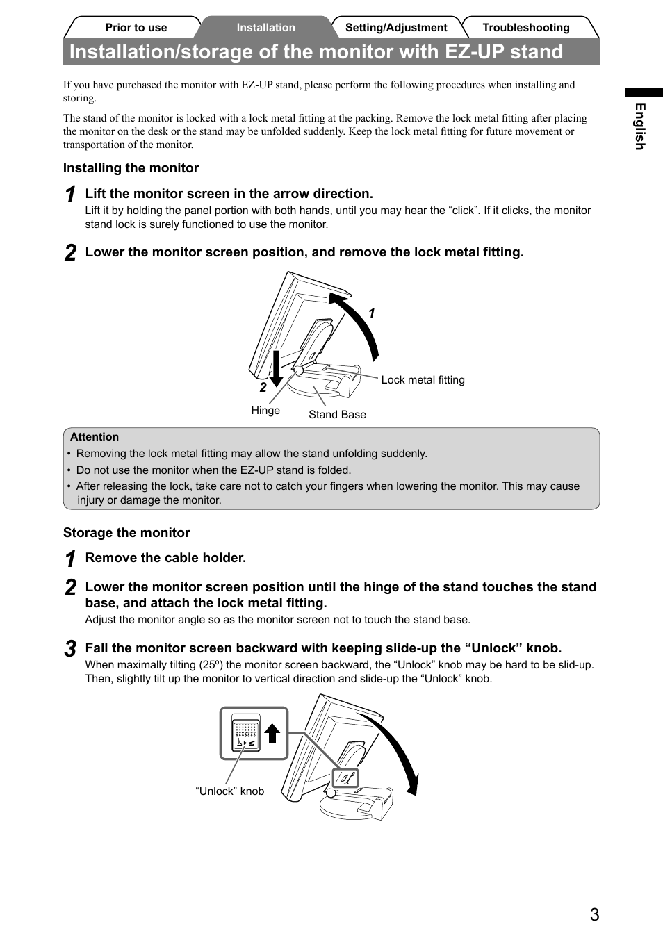 Eizo FlexScan S2001W User Manual | Page 5 / 76