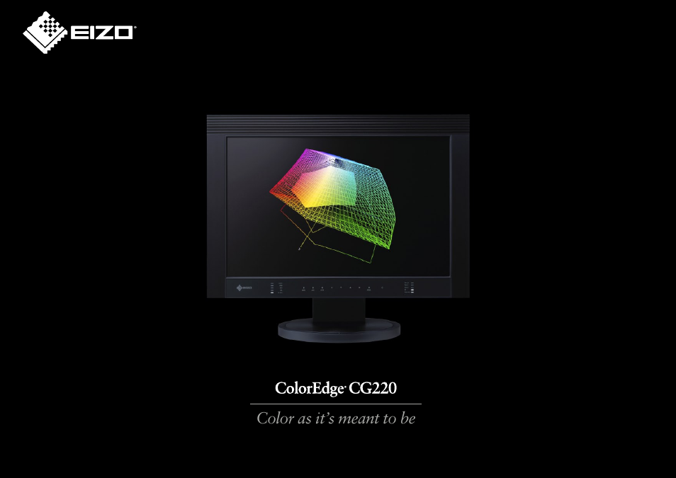 Eizo CG220 User Manual | 14 pages