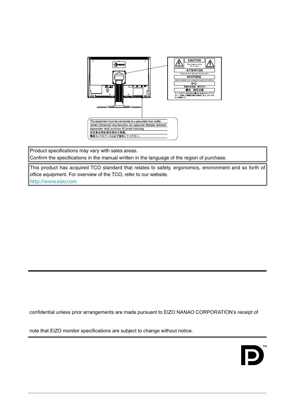 Eizo CG243W User Manual | Page 2 / 52