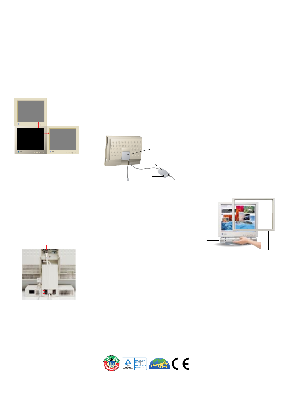 Eizo flat panel options | Eizo FlexScan L66 User Manual | Page 5 / 6