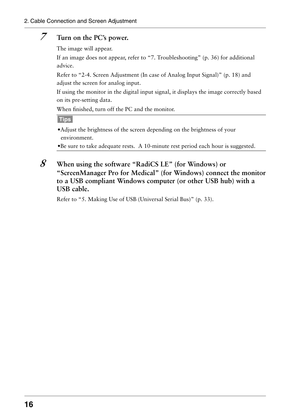 Eizo RADIFORCE RX211 User Manual | Page 18 / 53
